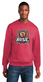 Logo Crew-Heather Red