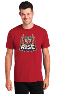 Primary Logo Tee-Red