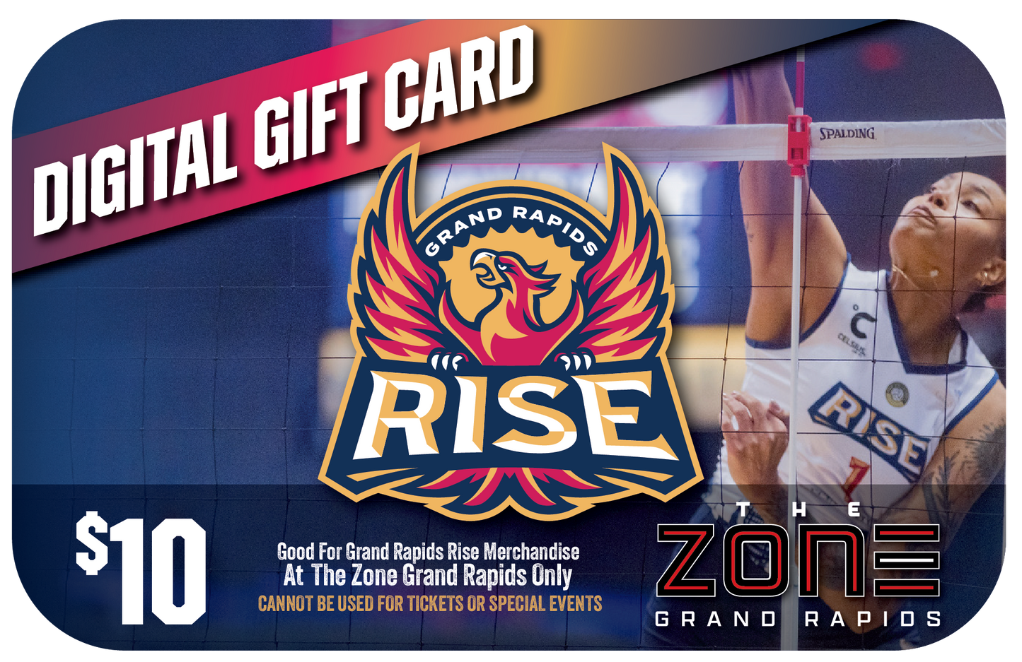 The Zone - Grand Rapid Rise Digital Gift Card