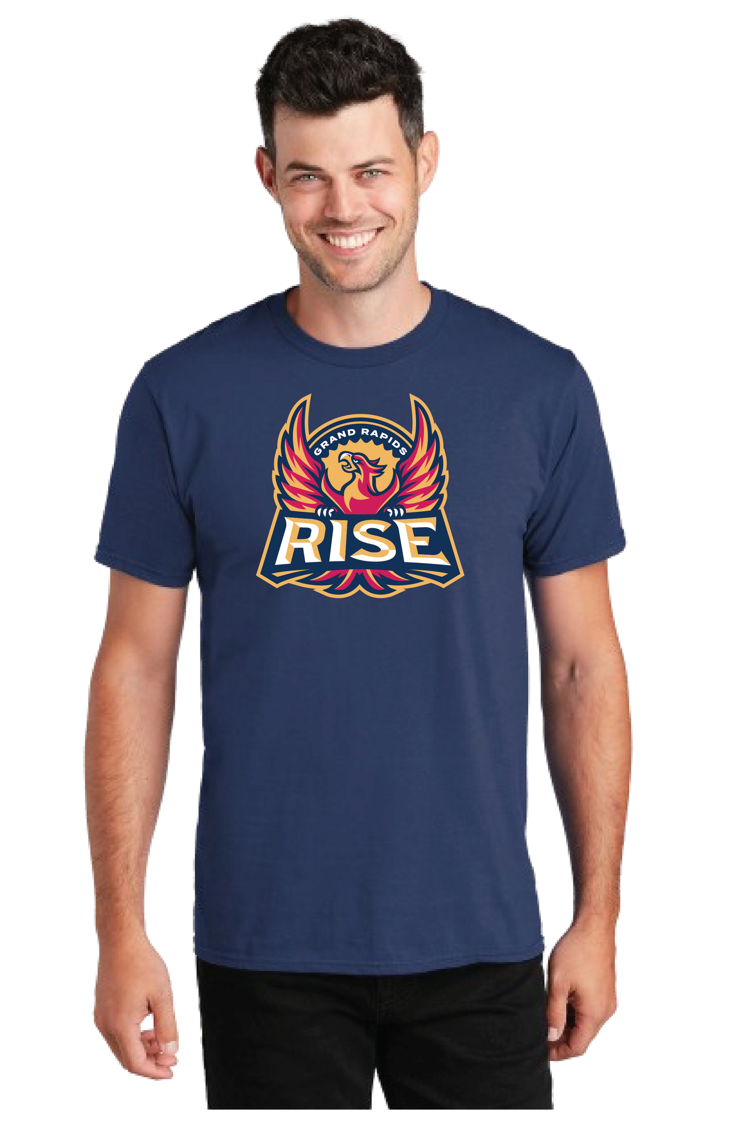 Primary Logo Tee-Navy