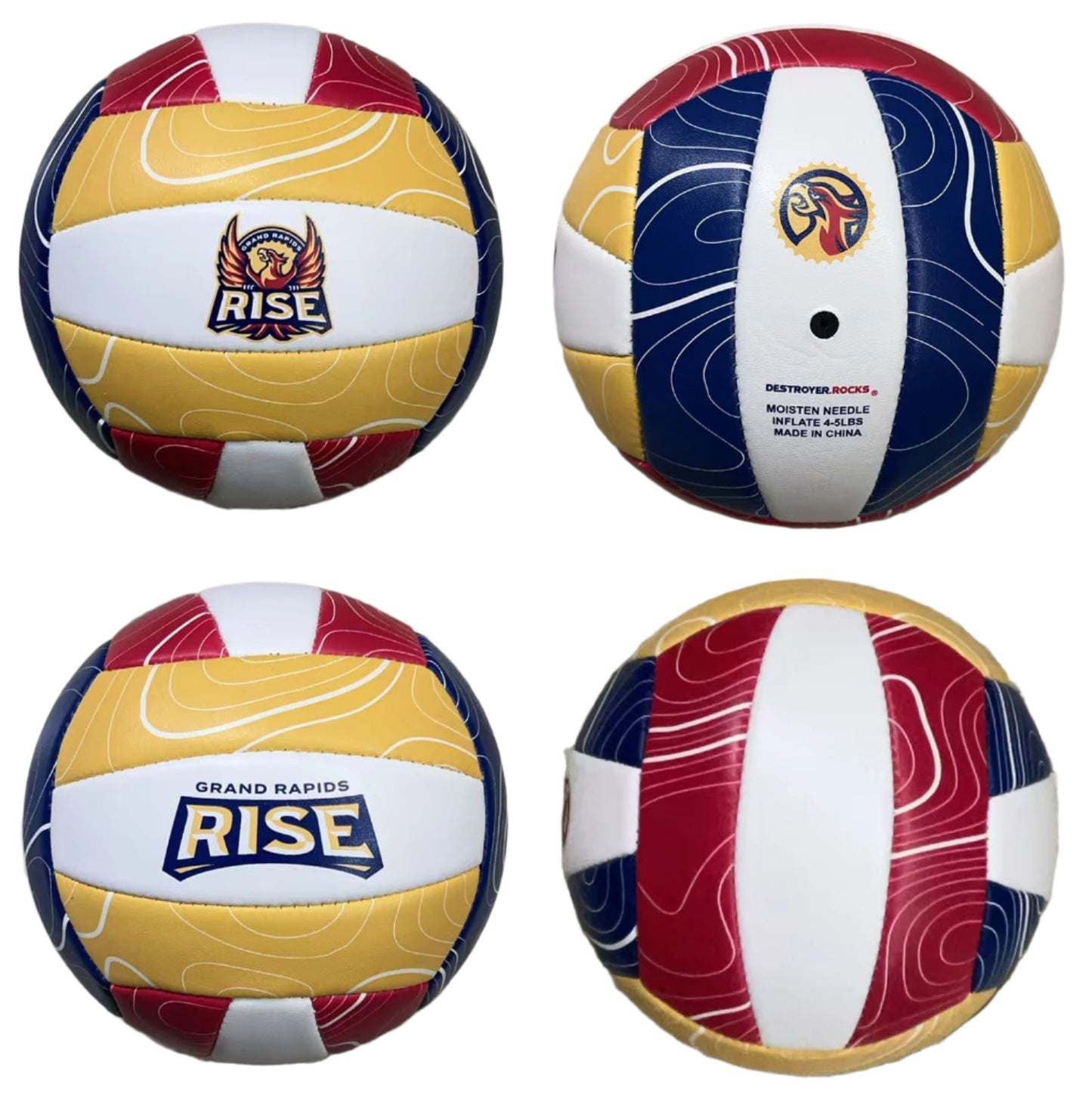 WAVE - Mini 6" Inflatable Volleyball