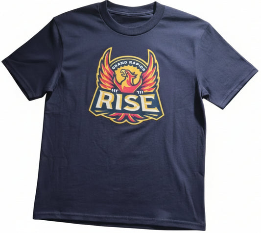 Yth Primary Logo Tee - Navy